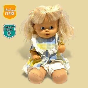 VINTAGE 1987 Bubbles Blowing Jesmar Burbujitas Doll. No Cup. TESTED Still Works!